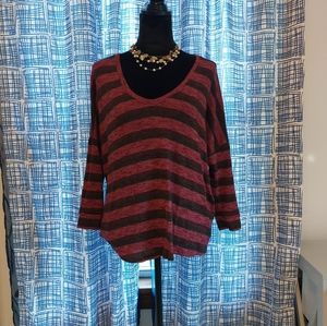 American Eagle Striped Sweater, Size Medium
